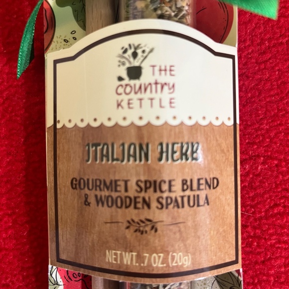 🍝 Italian Herb Gourmet Spice Blend + Holiday Wooden Spatula – NEW! - Picture 4 of 6